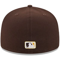 Men's New Era  Brown San Diego Padres 2025 59FIFTY Day Fitted Hat with Pins