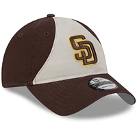 Men's New Era Brown San Diego Padres 2025 Batting Practice 9TWENTY Adjustable Hat