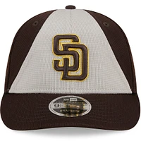 Men's New Era  Brown San Diego Padres 2025 Batting Practice Low Profile 9FIFTY Snapback Hat