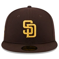 Men's New Era  Brown San Diego Padres 2025 Jackie Robinson Day 59FIFTY Fitted Hat