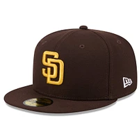 Men's New Era  Brown San Diego Padres 2025 Jackie Robinson Day 59FIFTY Fitted Hat