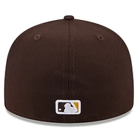 Men's New Era  Brown San Diego Padres 2025 Jackie Robinson Day 59FIFTY Fitted Hat