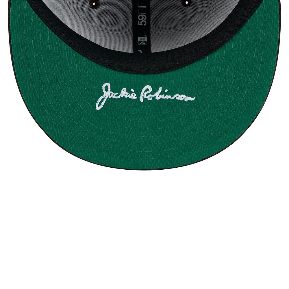 Men's New Era  Brown San Diego Padres 2025 Jackie Robinson Day 59FIFTY Fitted Hat