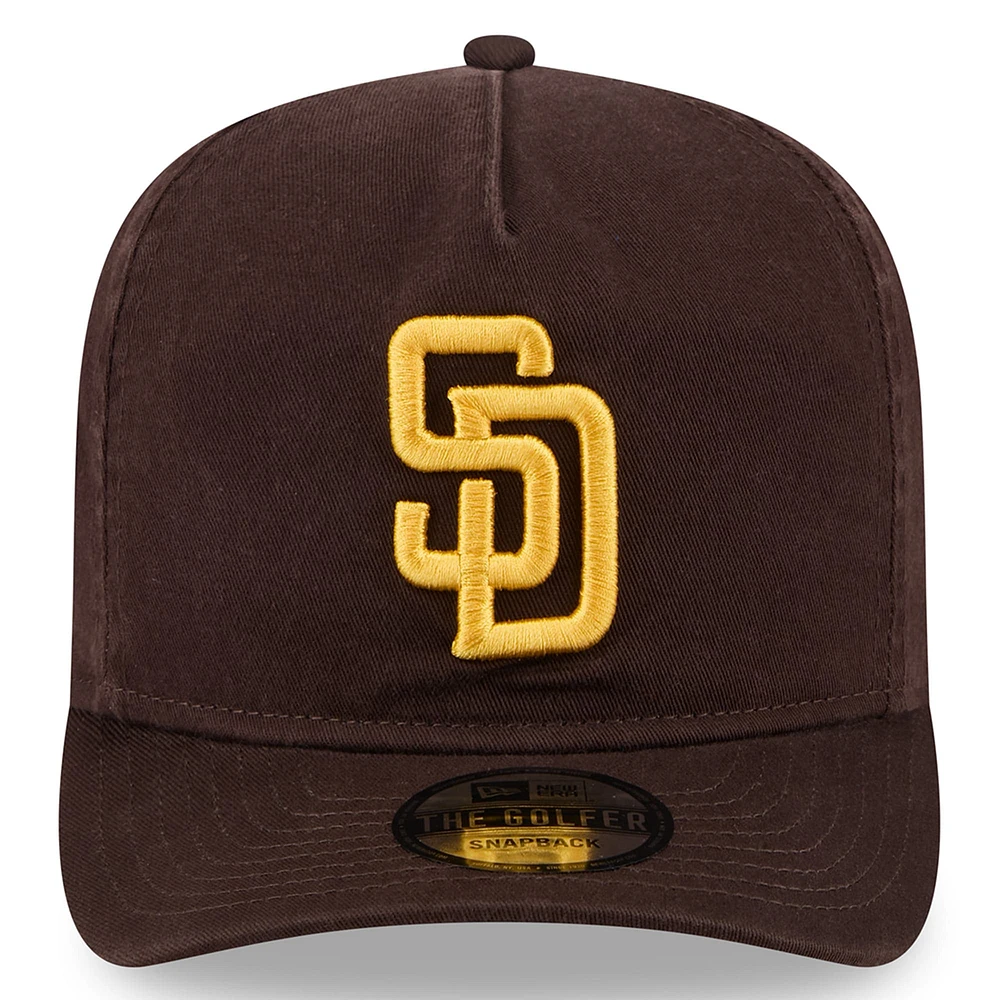 Men's New Era  Brown San Diego Padres 2025 Jackie Robinson Day Golfer Adjustable Hat