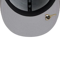 Casquette ajustée MLB Clubhouse 59FIFTY San Diego Padres 2025 de New Era pour homme marron