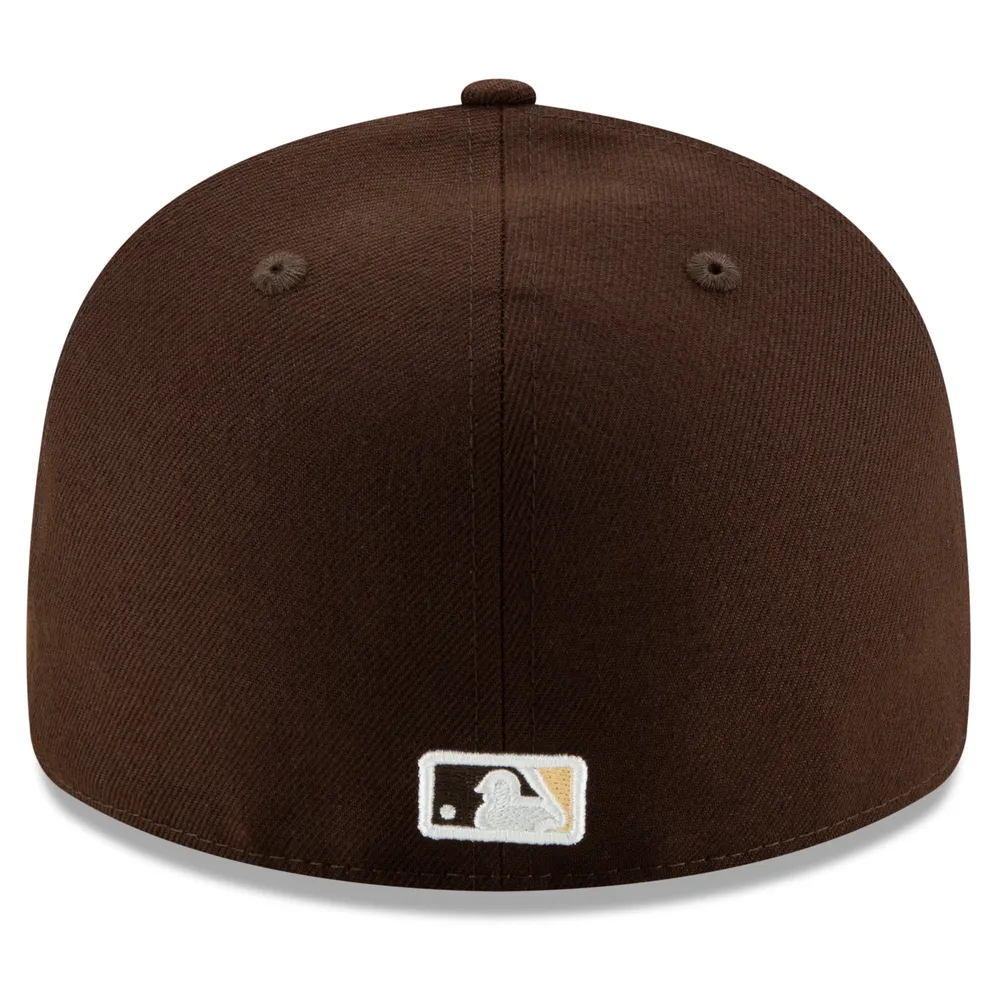 Lids San Diego Padres New Era Alternate 2020 Authentic Collection On-Field  Low Profile 59FIFTY Fitted Hat - Brown
