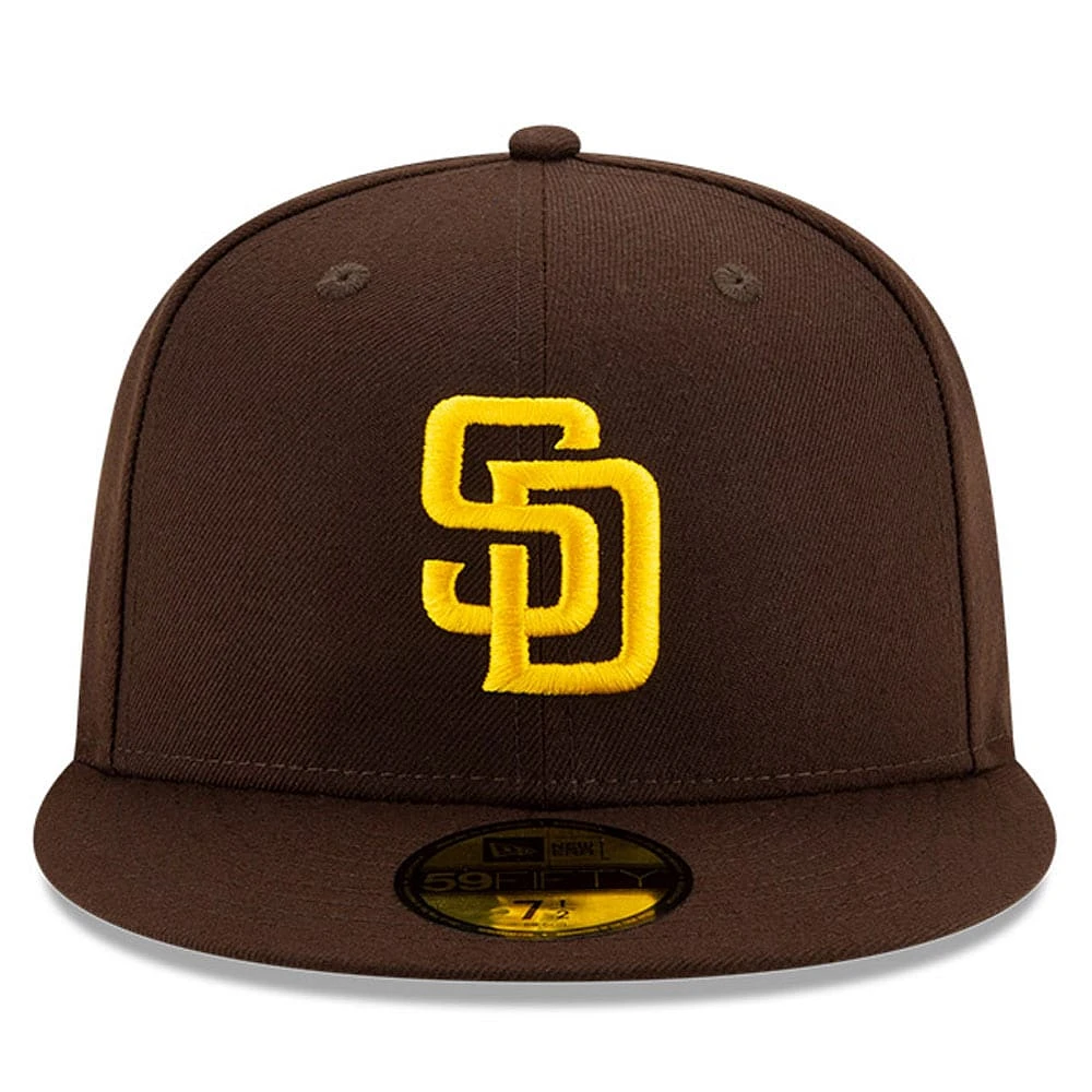 Men's New Era Brown San Diego Padres National Baseball Hall of Fame 59FIFTY Fitted Hat