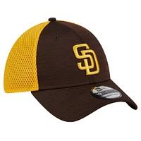 Casquette flexible New Era San Diego Padres Neo 39THIRTY marron pour hommes