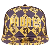 Casquette Snapback 9FIFTY Snapback San Diego Padres Seeing Diamonds New Era pour hommes