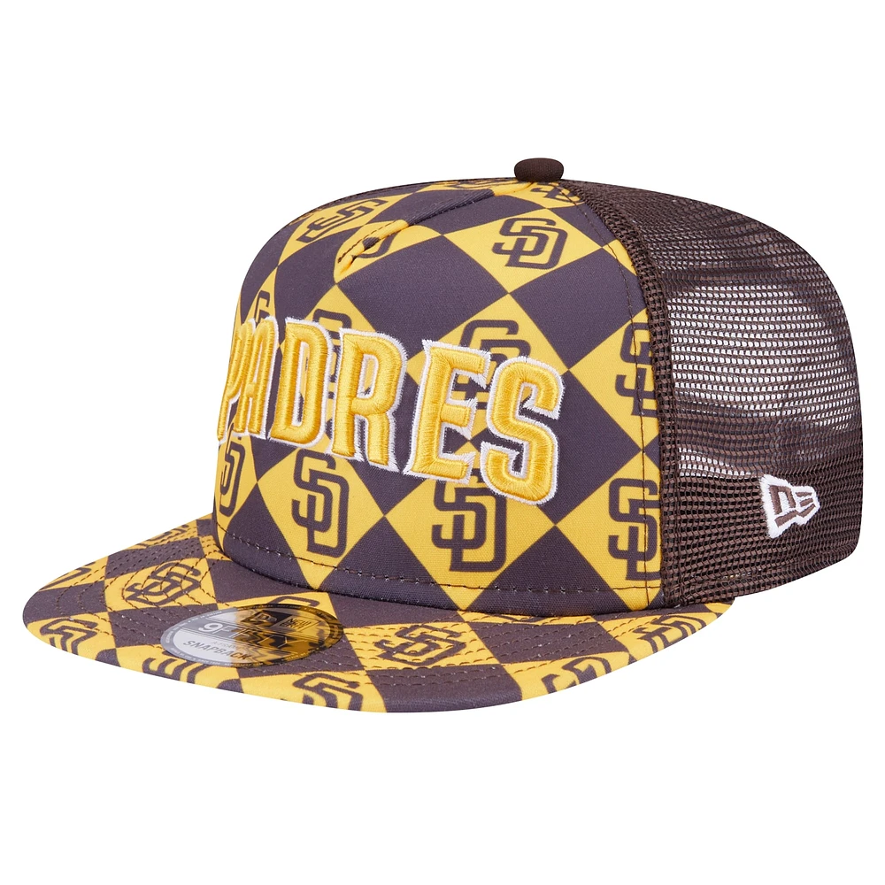 Casquette Snapback 9FIFTY Snapback San Diego Padres Seeing Diamonds New Era pour hommes