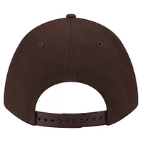Casquette ajustable 9FORTY San Diego Padres de New Era pour homme marron