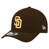 Casquette ajustable 9FORTY San Diego Padres de New Era pour homme marron