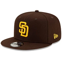 Men's New Era Brown San Diego Padres Team Color 9FIFTY Adjustable Hat