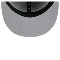 Men's New Era Brown San Diego Padres Yarn Stitch 59FIFTY Fitted Hat