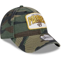 Casquette réglable New Era Camo San Diego Padres Gameday 9FORTY pour hommes