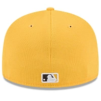 Men's New Era  Gold San Diego Padres 2025 Spring Training 59FIFTY Fitted Hat