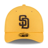 Men's New Era  Gold San Diego Padres 2025 Spring Training 9FORTY Adjustable Hat