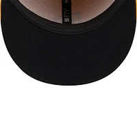 Casquette ajustée à profil bas 59FIFTY de San Diego Padres New Era pour homme, jaune, collection Spring Training 2025