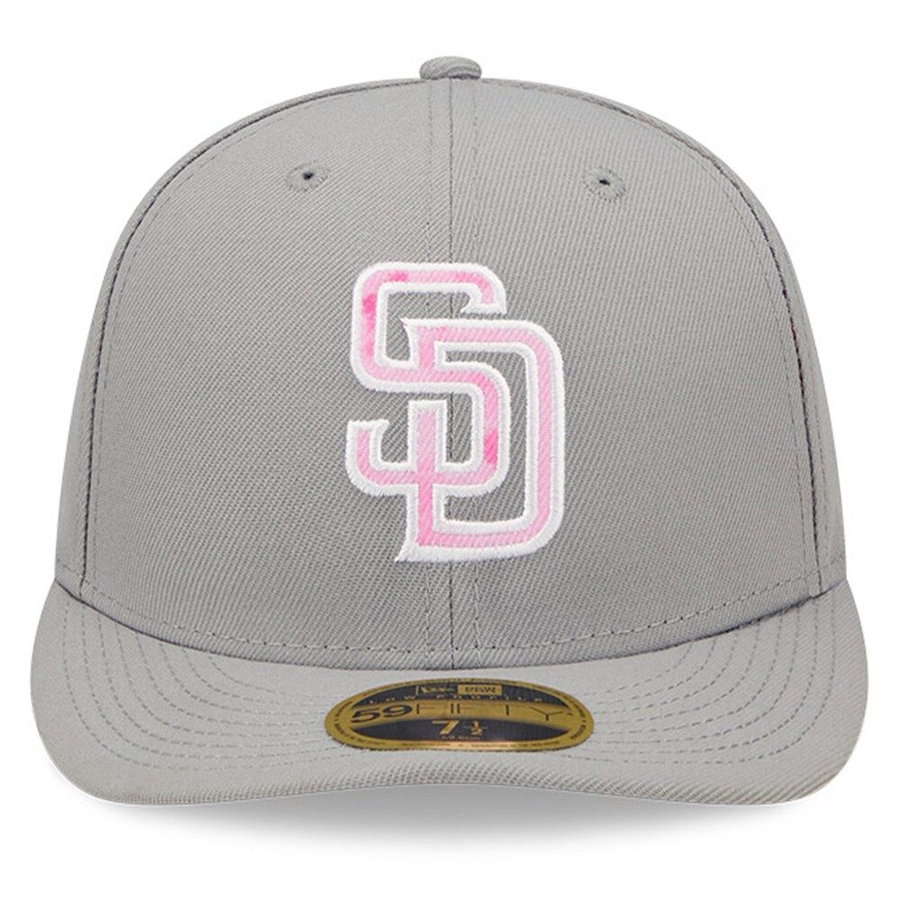 Men's New Era San Diego Padres White on 59FIFTY Fitted Hat