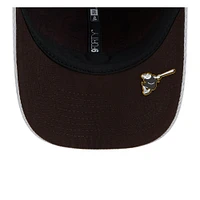 Casquette ajustable MLB Clubhouse 9FORTY M-Crown 2025 San Diego Padres de New Era pour homme, grise