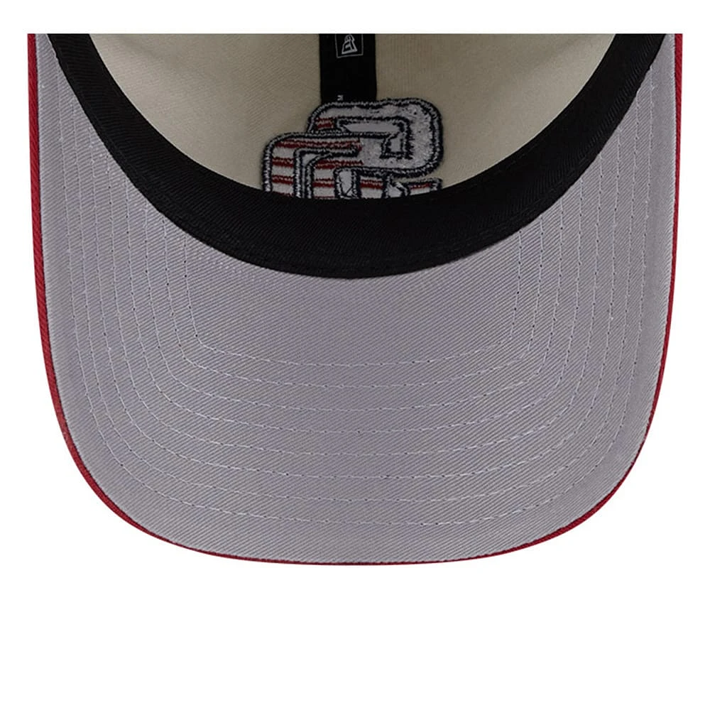 Men's New Era  Khaki/Red San Diego Padres 2024 Fourth of July 9TWENTY Adjustable Hat