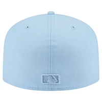 Men's New Era  Light Blue San Diego Padres Color Pack A-Frame 59FIFTY Fitted Hat