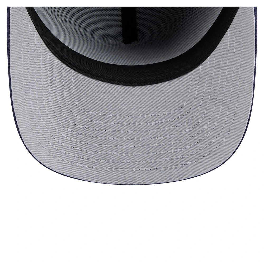 Men's New Era Navy San Diego Padres Color Pack A-Frame 59FIFTY Fitted Hat