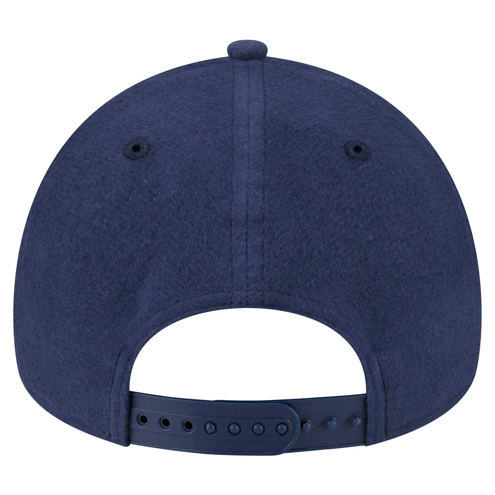 Casquette ajustable A-Frame 9FORTY en moleskine bleu marine pour homme New Era San Diego Padres