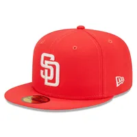 Lids San Diego Padres New Era Green Undervisor 59FIFTY Fitted Hat - Gray