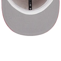 Men's New Era Red San Diego Padres Logo 59FIFTY Fitted Hat