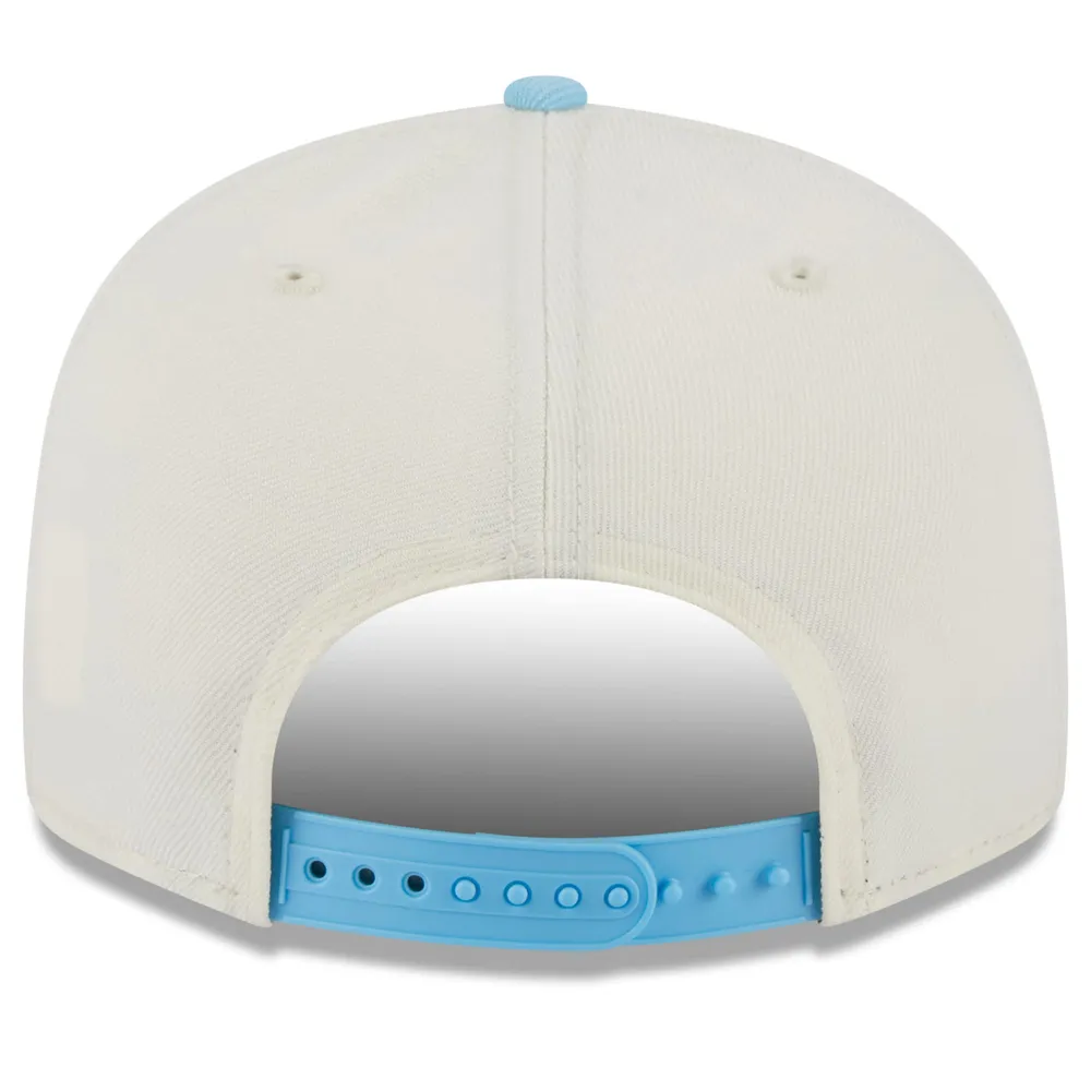 San Diego Padres New Era Spring Color Two-Tone 59FIFTY Fitted Hat -  Cream/Light Blue