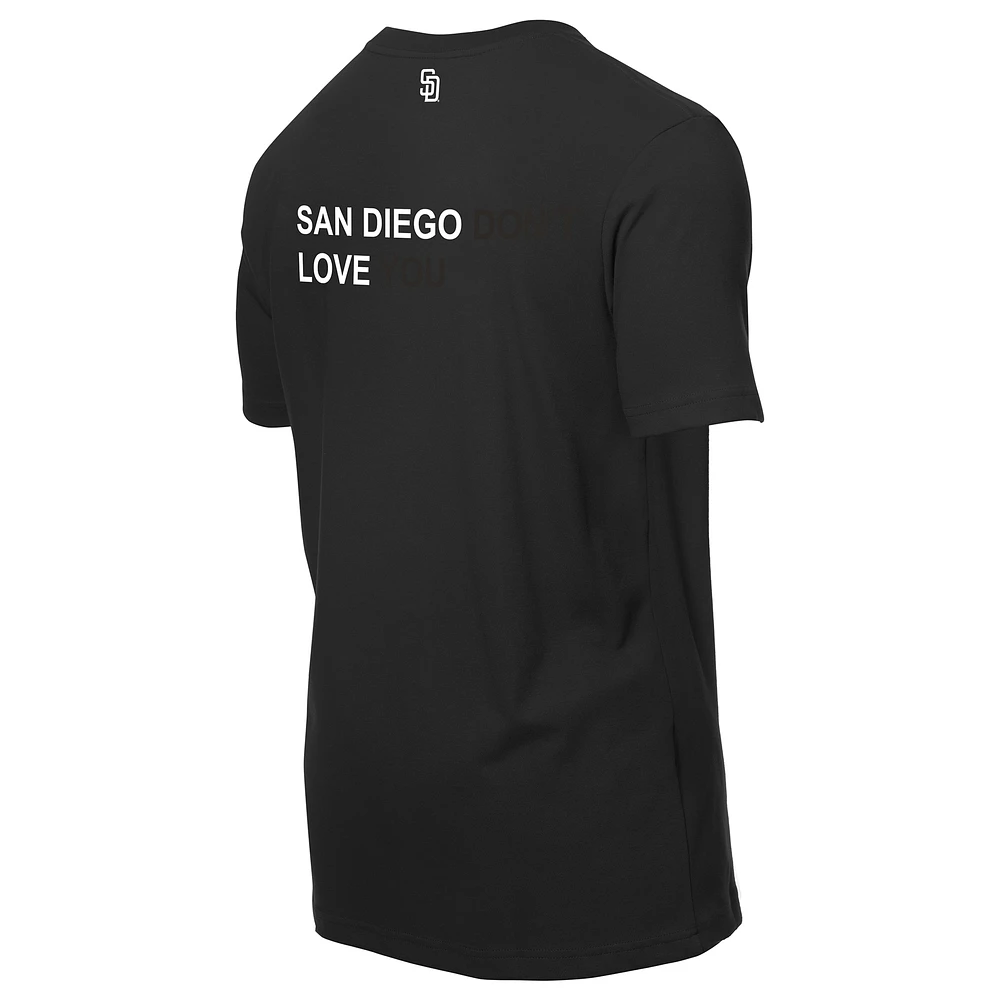Men's New Era x j-FROST Black San Diego Padres T-Shirt