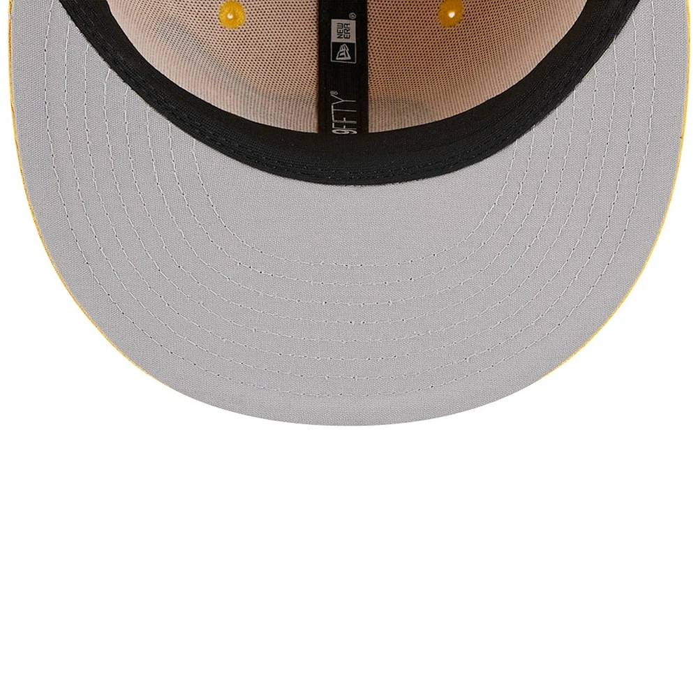 Men's New Era Yellow San Diego Padres City Connect Batting Practice 59FIFTY Fitted Hat