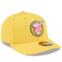 Men's New Era Yellow San Diego Padres City Connect Batting Practice Low Profile 59FIFTY Fitted Hat