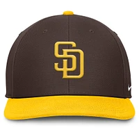 Men's Nike Brown/Gold San Diego Padres Pro Performance Snapback Hat