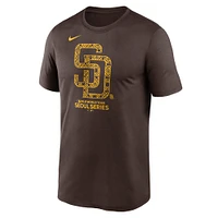 T-shirt Nike marron San Diego Padres 2024 MLB World Tour Seoul Series Legend Performance pour homme