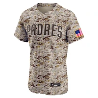 Maillot Nike marron San Diego Padres Alternate Vapor Premier Elite Patch pour homme