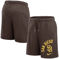 Short Nike marron San Diego Padres Arched Kicker pour homme