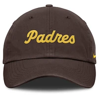 Men's Nike Brown San Diego Padres Club Adjustable Hat