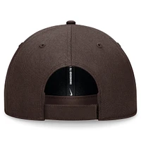 Casquette ajustable Nike marron San Diego Padres Club Performance pour homme