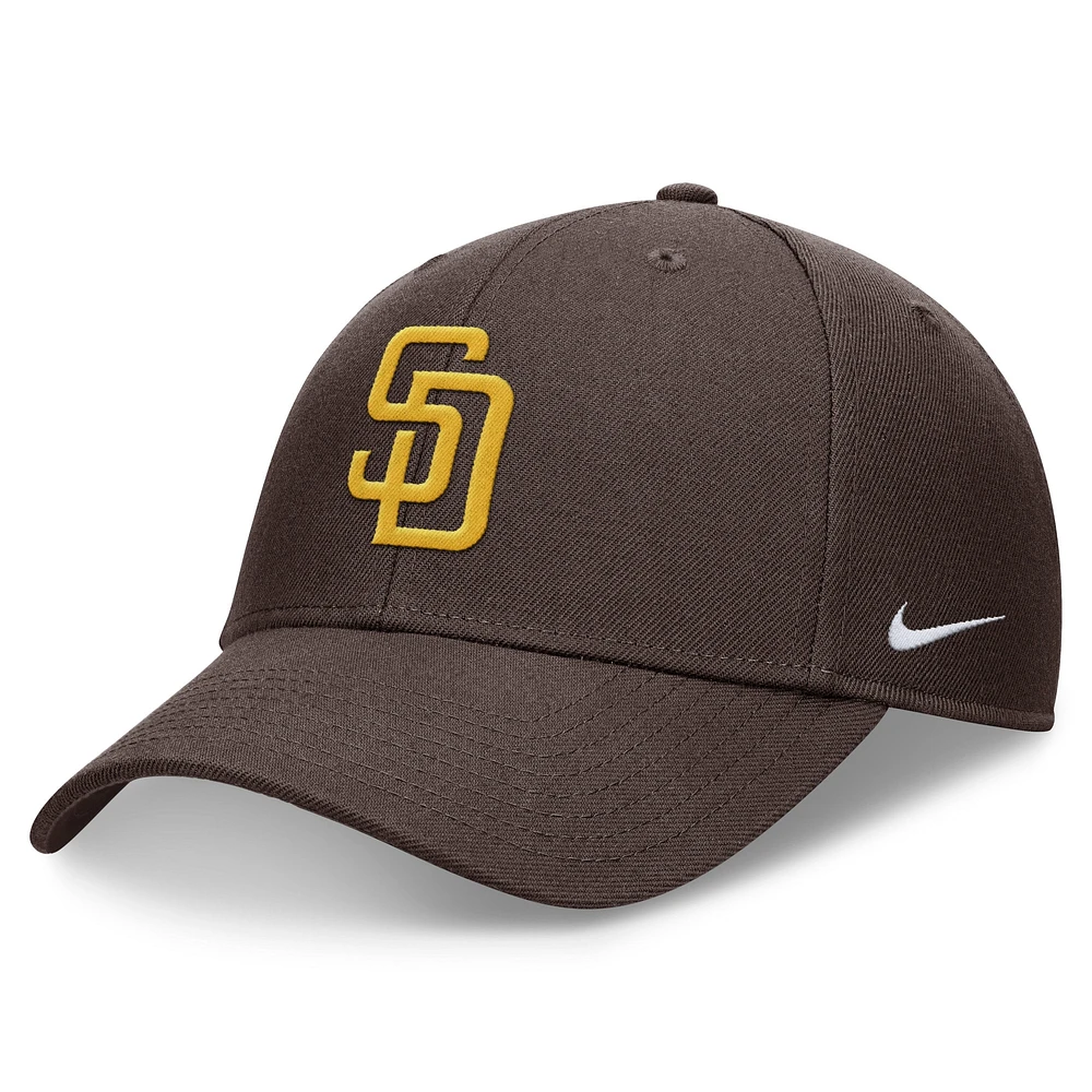 Men's Nike Brown San Diego Padres Club Performance Adjustable Hat