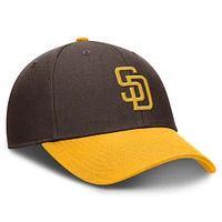 Casquette ajustable Nike marron San Diego Padres Club Performance pour homme