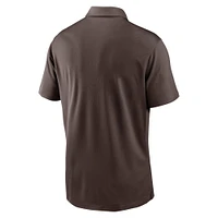 Men's Nike Brown San Diego Padres Diamond Icon Franchise Performance Polo