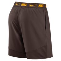 Men's Nike Brown San Diego Padres Primetime Logo Performance Shorts