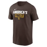 Men's Nike Brown San Diego Padres Rally Rule T-Shirt