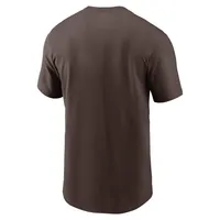 T-shirt Nike San Diego Padres Rally Rule pour homme, marron