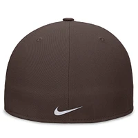 Men's Nike Brown San Diego Padres True Performance Fitted Hat