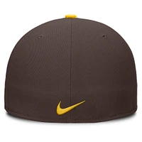 Casquette ajustée True Performance marron Nike pour homme des San Diego Padres
