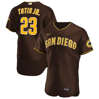 Women's Fernando Tatis Jr. San Diego Padres Authentic Brown Tan