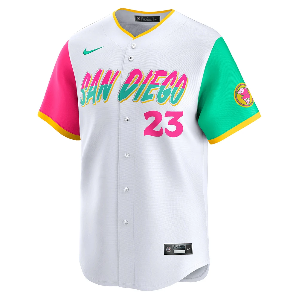 Men's Nike Fernando Tatis Jr. White San Diego Padres City Connect Limited Player Jersey